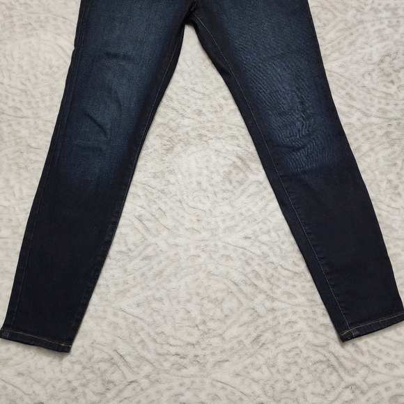Everlane The High-Rise Skinny Jean Women's Size 29R Deep Indigo - Picture 4 of 15